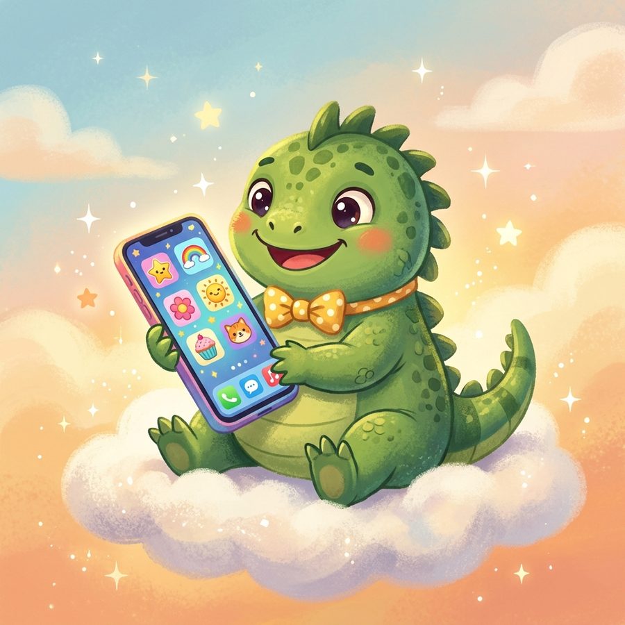 Igu si iguana teruja app Gamjak kini di Google Play